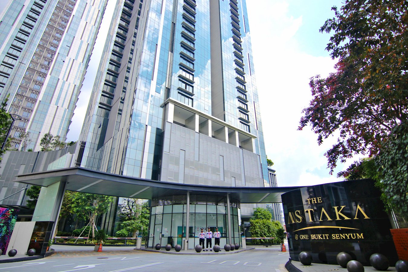 The Astaka Exterior