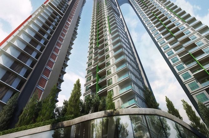 JB Property Investment:Tri Tower Residence Exterior